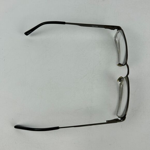 Robert Mitchel RM 0008 Eyeglasses Frames Mens Rectangle Gunmetal Full Rim 140 mm - Picture 8 of 13